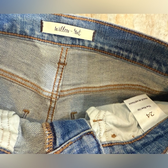 Women’s WILLOW & ROOT The Rise Up Stretch Jean- Size 24 / 29 inseam - Picture 9 of 9